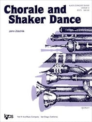 Chorale and Shaker Dance Concert Band sheet music cover Thumbnail